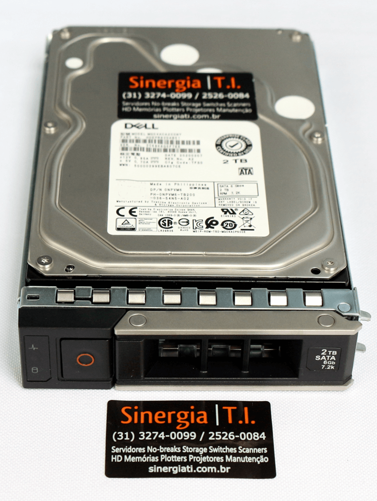 Hdepr Dab Hd Dell Tb Sata Gbps K Rpm Lff Hot Swap Para Servidor Dell Poweredge