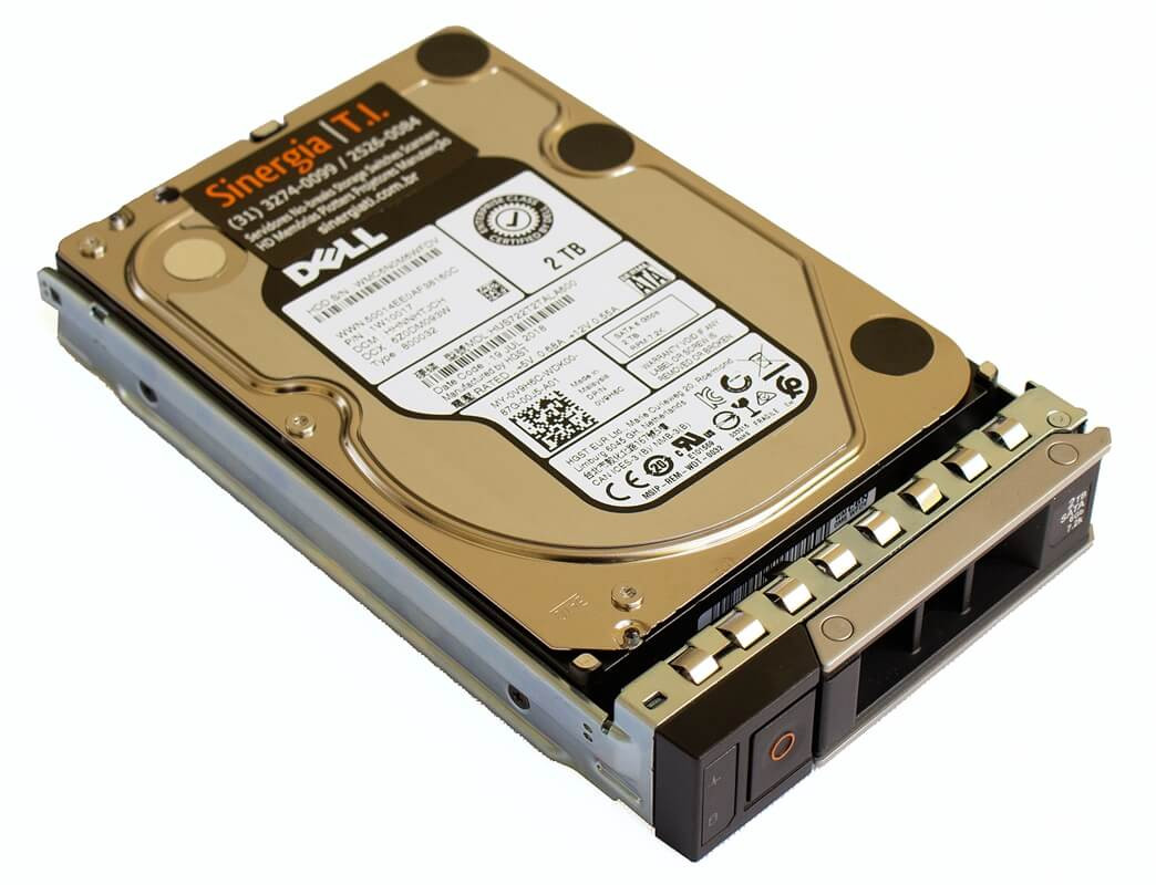 HUS T TALA HD Dell TB SATA Gbps K RPM LFF Hot Swap Para Servidor Dell PowerEdge