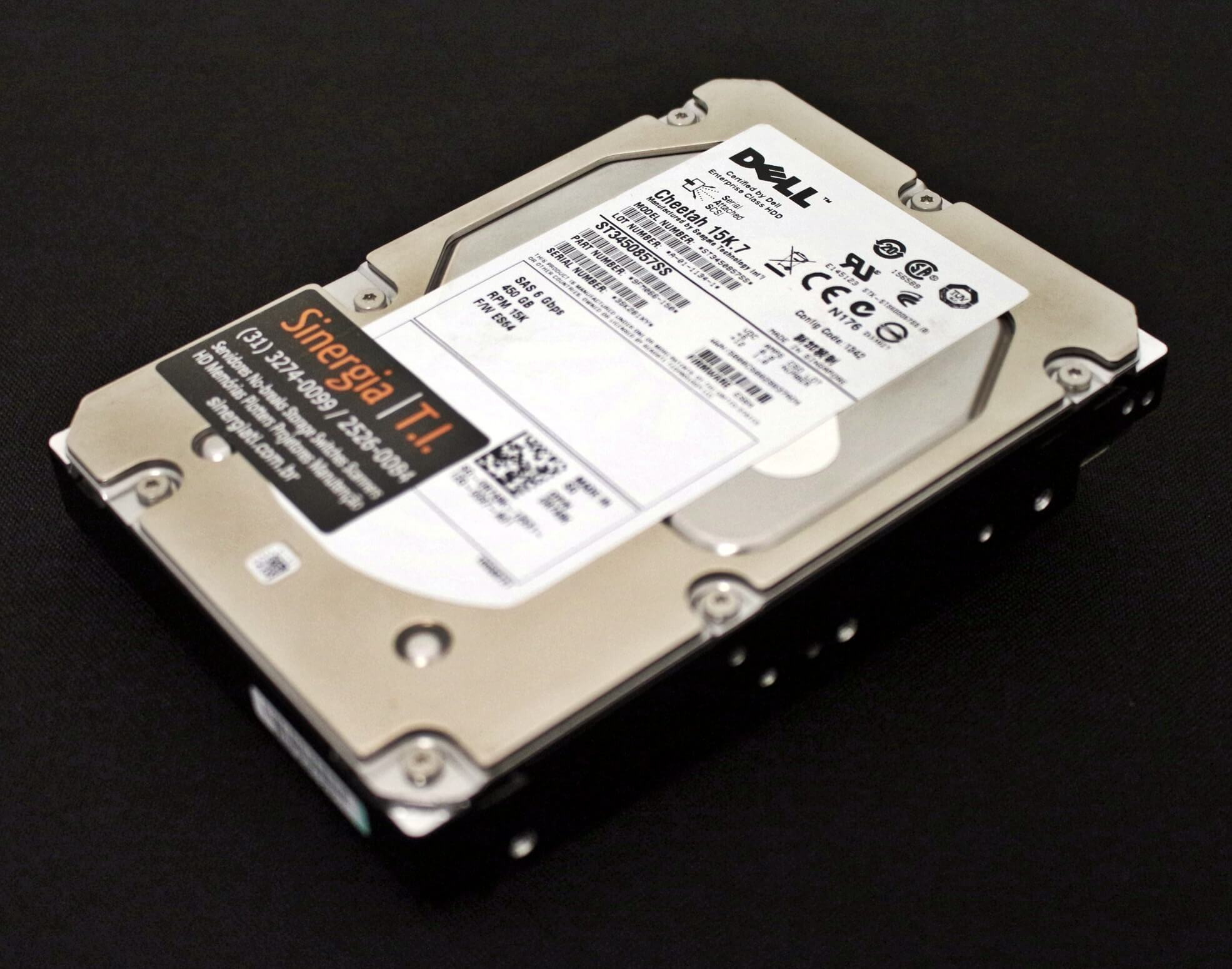 St Ss Hd Dell Gb Sas Gbps K Lff Cheetah Enterprise Hot Plug