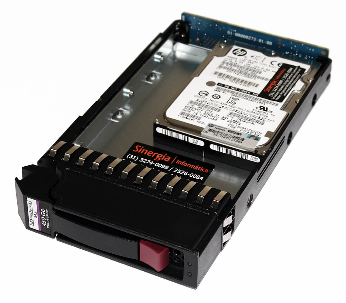 Spare Hd Hp Gb G Dual Port K Sas Enterprise Lff Hot Plug Storage P