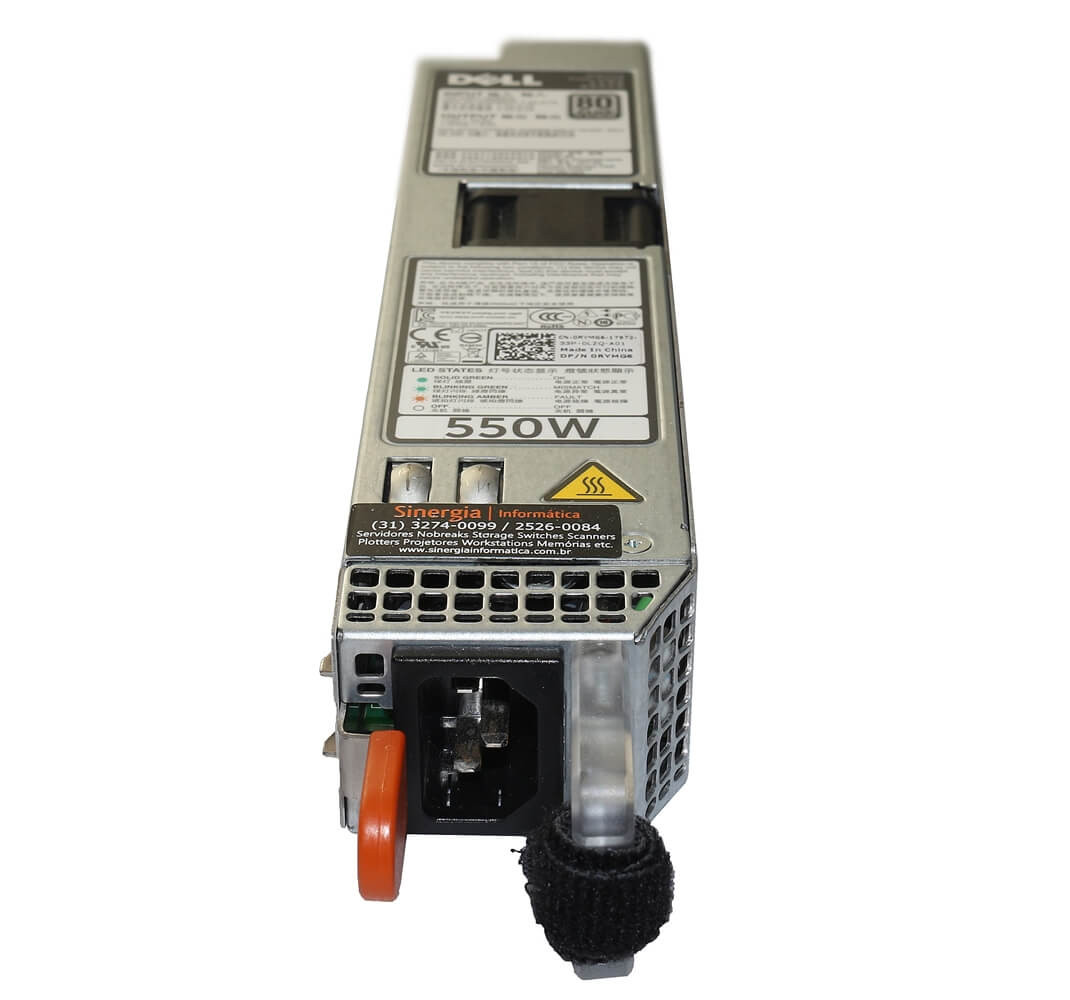 M X Fonte Servidor Dell Poweredge W R R Hot Swap Power Supply Psu Redundante