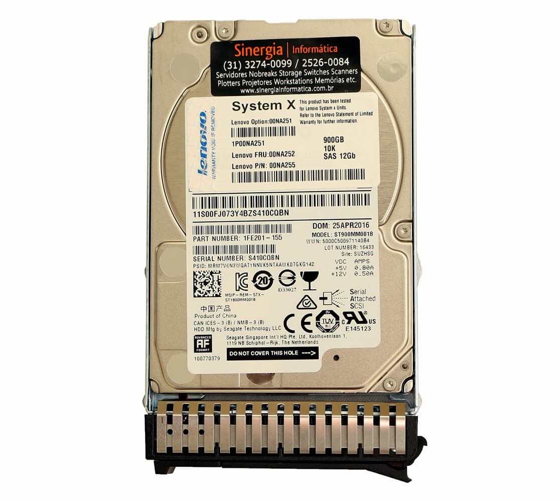 Na Hd Lenovo Gb Sas Gbps K Rpm Sff Fru Hot Swap System X M