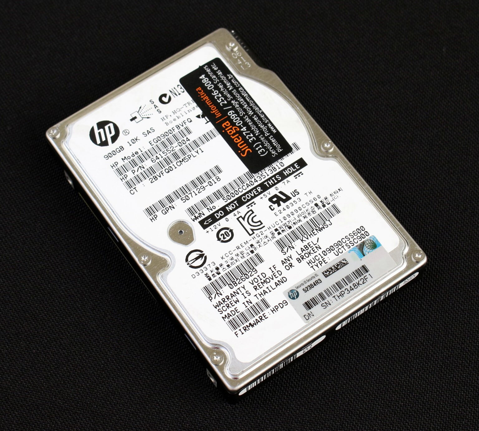 B Hd Hpe Gb Sas Gb S Enterprise K Sff In Hdd Hot Plug