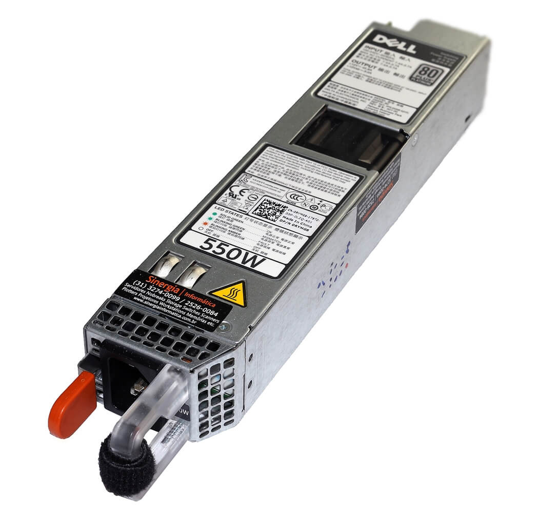 Rymg Fonte Servidor Dell Poweredge W R R Hot Swap Power Supply Psu Redundante
