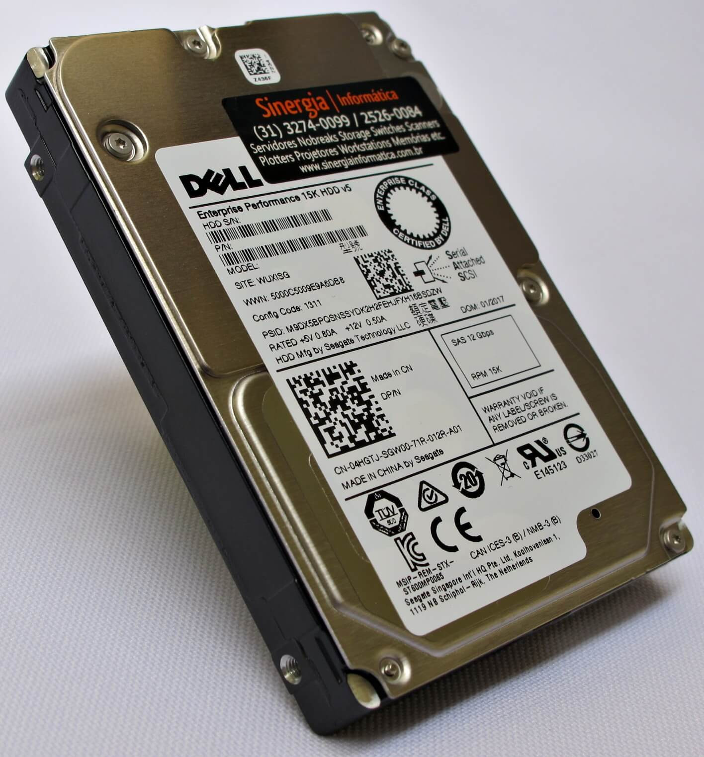 DELL 400-APGF 900GB 12G 15k 2.5 SAS hard disk drive Brand New