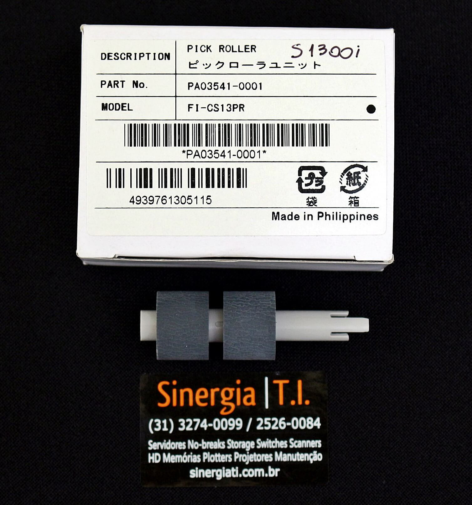 OKLILI 5SET PA03541-0001 PA03541-0002 Pick Up Roller Pad Separazione Pneumatico Compatibile con Fujitsu ScanSnap S300 S300M S1300 S1300i