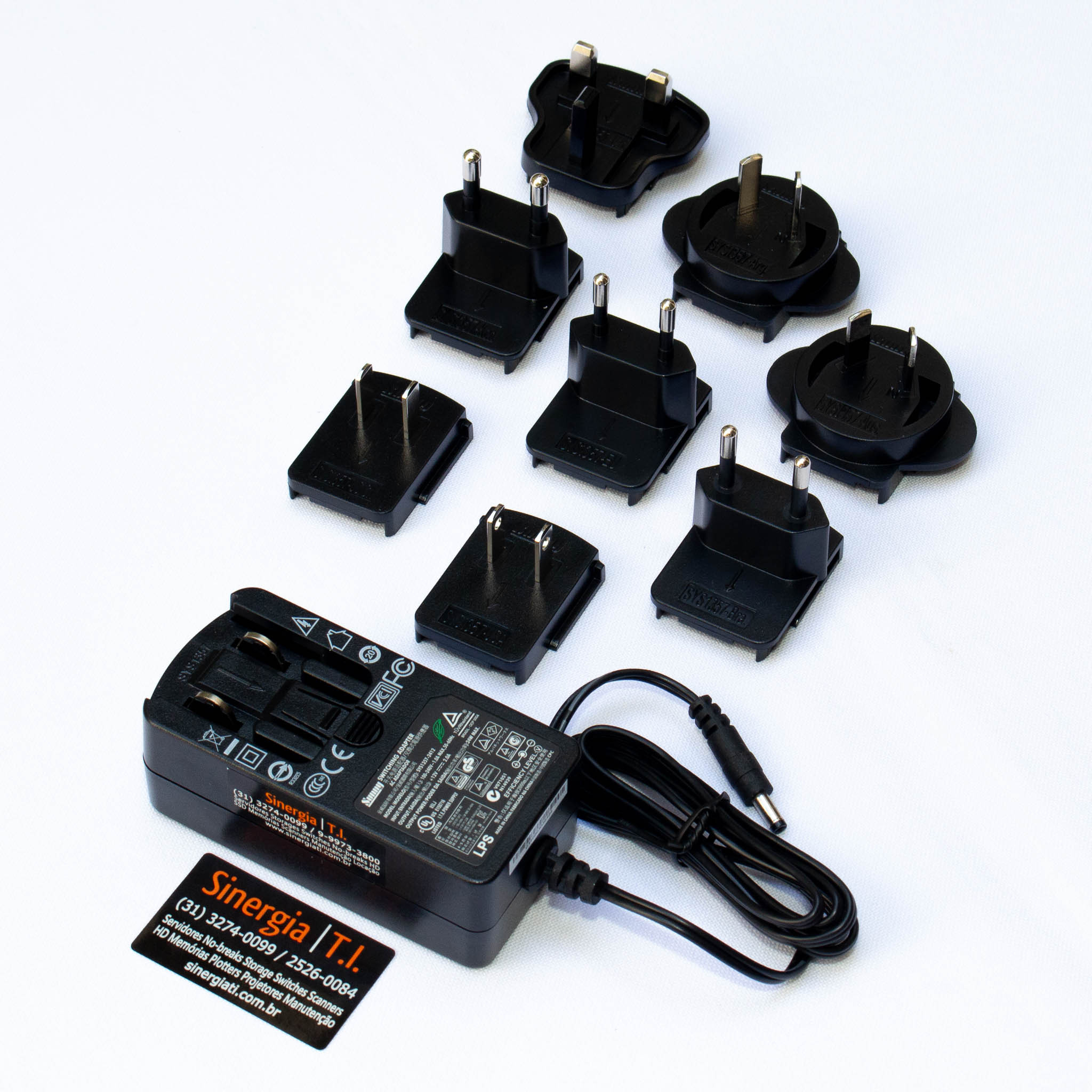 SYS1357-2412 Fonte de Alimentacao Aruba HPE AP-AC-12V24UN 12V 24W Power ...