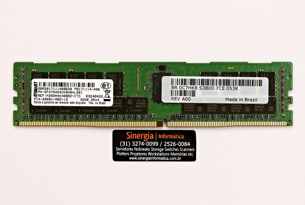 Memoria RAM SK Hynix 16GB DDR4 PC4-2666V ECC RDIMM - Usada Y