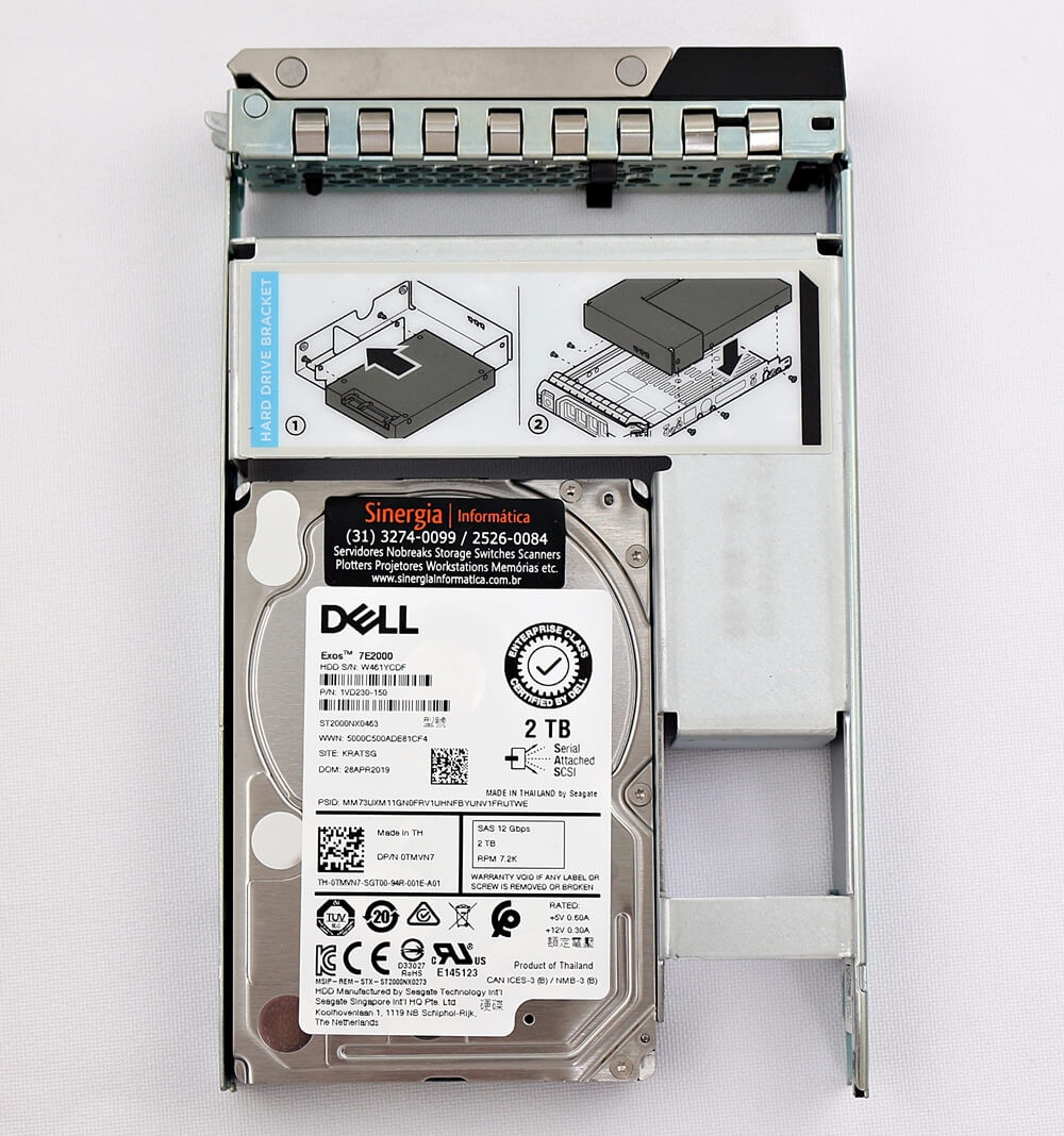 Disco Rigido Interno Server Dell SSD 800 GB SAS 12 Gbps Da 2.5", Perfetto Per Server Dell R440, R540, T640, R640, R740, R740XD Hard Disk Sas 12gbps 2.5 - Foto 2