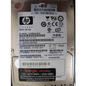 Disco Rigido HP 300GB 10K SAS 2.5" - EG0300FBVFL Per Server E Storage Disco Ricondizionato Hp