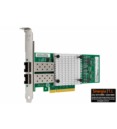 540-BBDW Adaptador de Internet X520-DA2 10GbE Dual Port SFP+ PCIe para Servidor Dell PowerEdge Envio Imediato