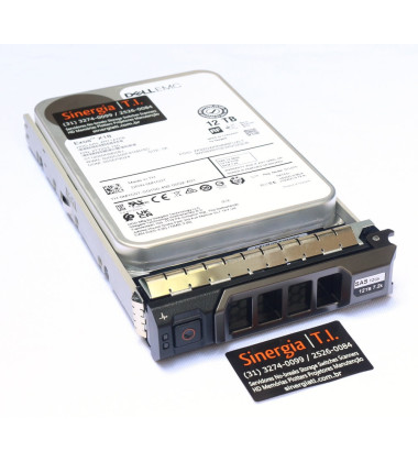 0M1C0T HD Exos X18 12TB SAS 12Gbps 7.2K 3,5" LFF  512e Genuíno para Servidor PowerEdge Pronta Entrega