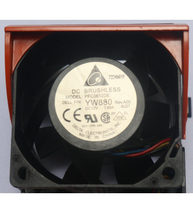 YW880 Cooler Fan Delta 12V DC 2.10A 4 pinos para PowerEdge 2950 Dell P/N Em Estoque