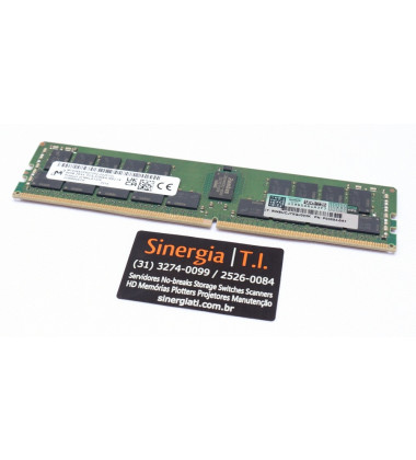 P03053-0A1 Memória RAM 64GB DDR4 3200MHz ECC Registrada para Servidores HPE ProLiant Envio Imediato