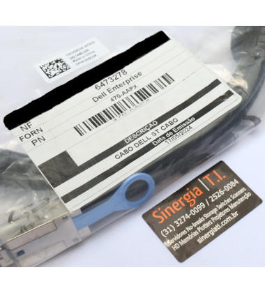 470-AAPX Cabo Dell ST Stacking 3m para Switch Networking Em Estoque