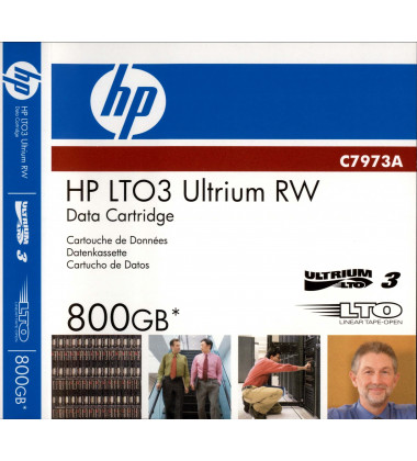 C7973A Fita de dados HP Ultrium LTO-3 400/800GB envio imediato