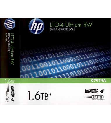 C7974A Fita de dados HP Ultrium LTO-4 800GB/1.6TB em estoque