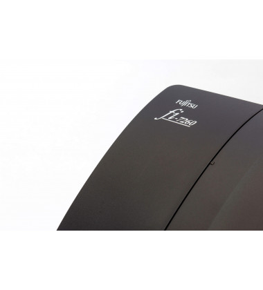 fi-7260 Scanner Fujitsu foto com close no nome