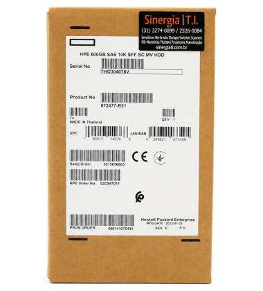 EG000600JXLVV HD 600GB 10K RPM SAS 12Gbps 2.5