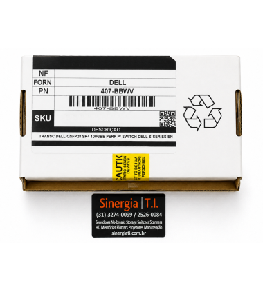 407-BBWV Transceptor 100GbE QSFP28 SR4 MPO MMF No FEC para Switches Dell PowerSwitch Price