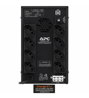 BZ1500PBI-BR No-break APC 1500Va 115/220V Senoidal Bivolt Envio Imediato