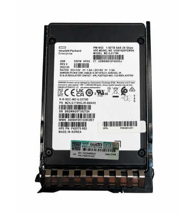 MZ-ILG1T90 SSD 1.92TB SAS BC 2.5" RI 24Gbps para Servidor HPE ProLiant Pronta Entrega