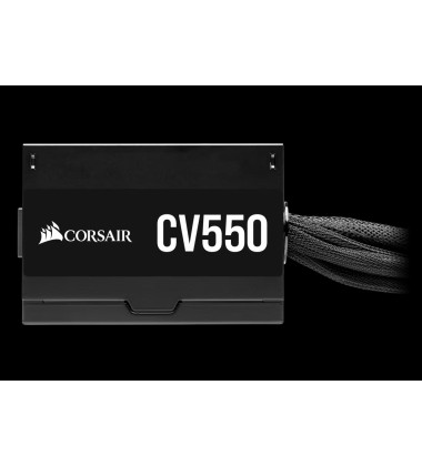 CV550 Fonte de Alimentação Corsair 550W 80 Plus Bronze ATX Power Supply Em Estoque