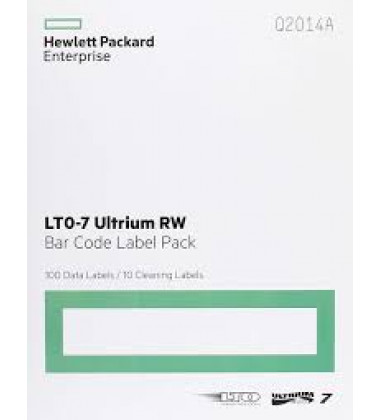 Q2014A Kit de Etiquetas de Código de Barras HP Q2014A para Fitas LTO-7 Ultrium pronta entrega