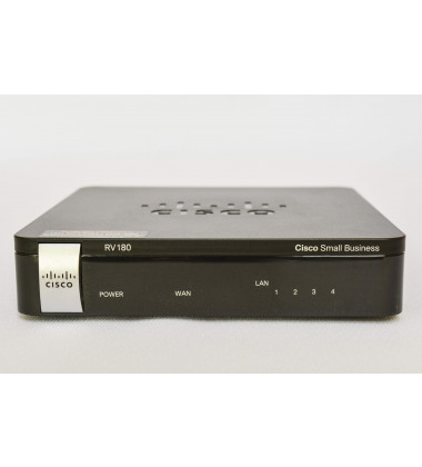 Roteador VPN Cisco RV180-K9-NA - 4 portas RJ45 10/100/1000Mbps / 1 porta (WAN) 10/100/1000Mbps envio imediato