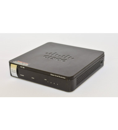 Roteador VPN Cisco RV180-K9-NA - 4 portas RJ45 10/100/1000Mbps / 1 porta (WAN) 10/100/1000Mbps peça do fabricante