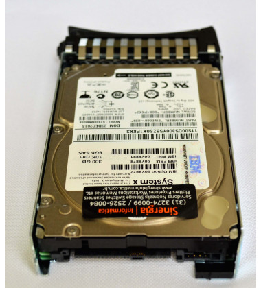 90Y8881 HD IBM 300GB SAS 6 Gbps 10K RPM SFF 2,5