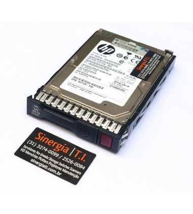 HD 300GB SAS 15K RPM 2,5" 6Gbps para Servidor HP ProLiant DL380p Gen8 Pronta Entrega