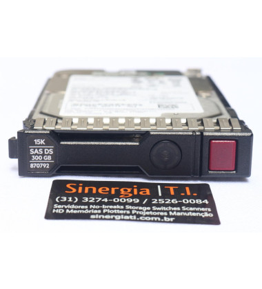 HD 300GB SAS 15K RPM 2,5