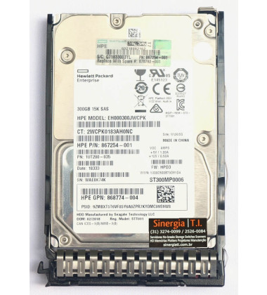 1UT200-035 HD 300GB SAS 15K RPM 2,5