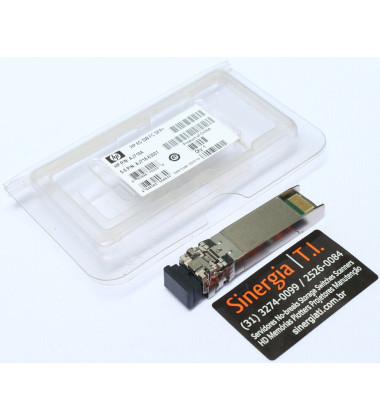 AJ718A HPE Gbic 8Gb SW FC SFP+ XCVR-E Fiber channel Transceiver P/N Em Estoque