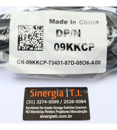 Cabo de Força Dell C15 125V 13A 1.5M para Servidor e PC P/N: 09KKCP Padrão Americano Em Estoque