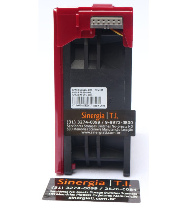 879151-001 HPE Fan para Servidor ProLiant ML350 GEN10 G 10 Hot Plug Ventilador Cooler Cooling Exaustor Ventoinha Envio Imediato