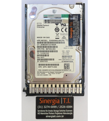 HD 900GB SAS 12Gbps 2,5