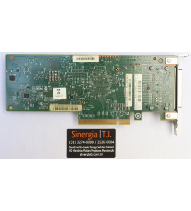 SAS 9207-8e HP Placa HBA H221 6Gbps SAS 2 portas Envio Imediato