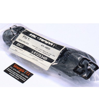 Cabo de Força Dell C15 para NBR 14136 250V 10A 2.8M para Servidor e PC padrão Brasileiro Price