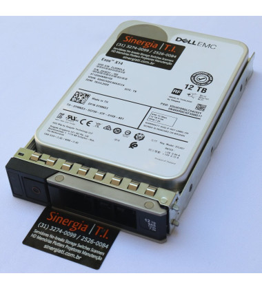 HD 12TB SAS Servidor Dell PowerEdge R7615 12Gbps 7.2K 3,5