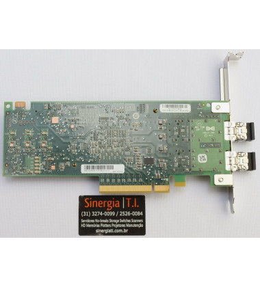 403-BBMF HBA Dell Emulex Dual 16Gbps FP CTLRP/ PowerEdge Em Estoque