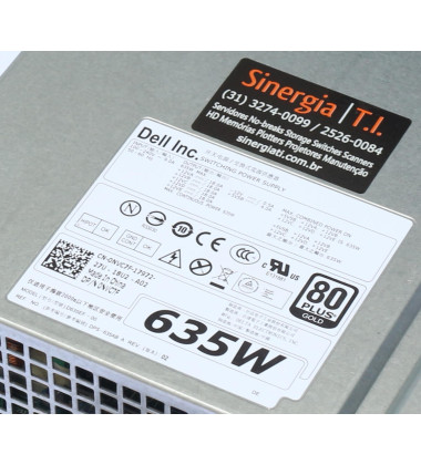 Fonte de Alimentação 635W Dell Workstation Precision T3600 Power Supply Preço