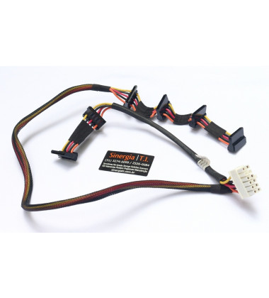 0W44NJ Cabo de Alimentação SATA Unidade Óptica/HDD para Servidor PowerEdge Em Estoque