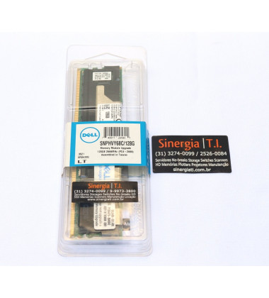 Memória 128GB 8RX4 DDR4 LRDIMM 2666MHz para Workstation Dell Precision R7920 Envio Imediato