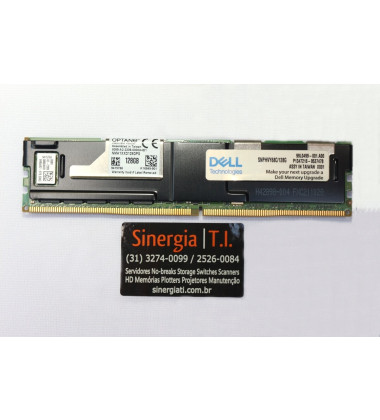 Memória 128GB 8RX4 DDR4 LRDIMM 2666MHz para Servidor Dell PowerEdge R7525 Em Estoque