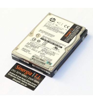 HD 300GB 10K RPM SAS 6Gbps 2.5" para Servidor HPE ProLiant ML370 Gen5 Pronta Entrega
