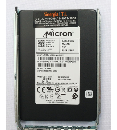 0JN3WH SSD Micron 3.84TB SATA 6Gbps 2,5