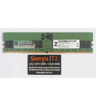 P43328-B21 Memória RAM 32GB 2Rx8 4800MHz ECC 1.1V DDR5 RDIMM para Servidor HPE ProLiant Envio Imediato