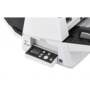 fi-7600 foto close do painel e do modelo 